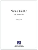 Wind's Lullaby piano sheet music cover